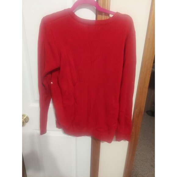 Ugly Christmas Sweater Poof New York Just Chill Large Snowman Holiday Party - Picture 6 of 6